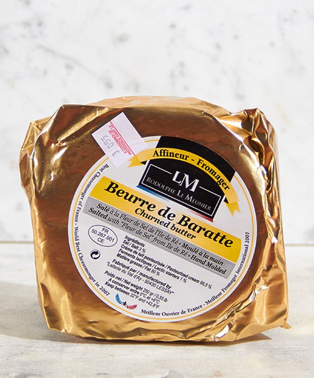 Beurre de Baratte Fleur de Sel, 250g DeLAURENTI